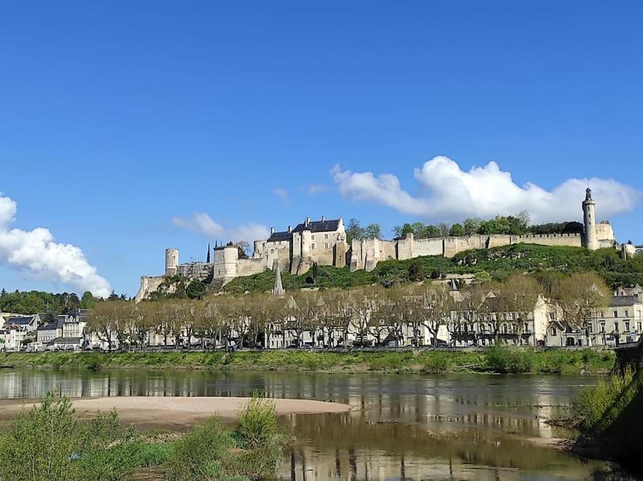 Chaleureuse Maison De Ville Avec Parking Gratuit Chinon Zewnętrze zdjęcie